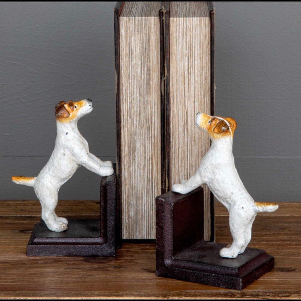 NEW Dog Bookends